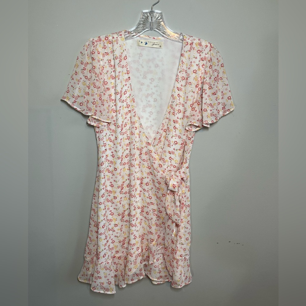 Spring Floral Mini Dress